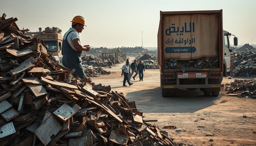 شراء حديد سكراب بالوزن