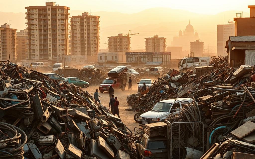 شراء السكراب فى أحياء جدة