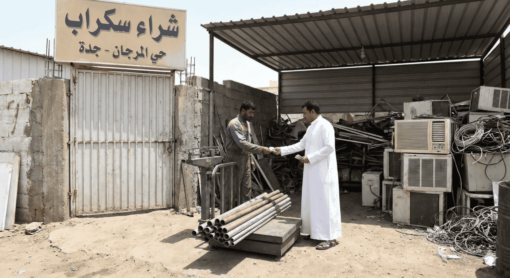 شراء سكراب حي المرجان جدة