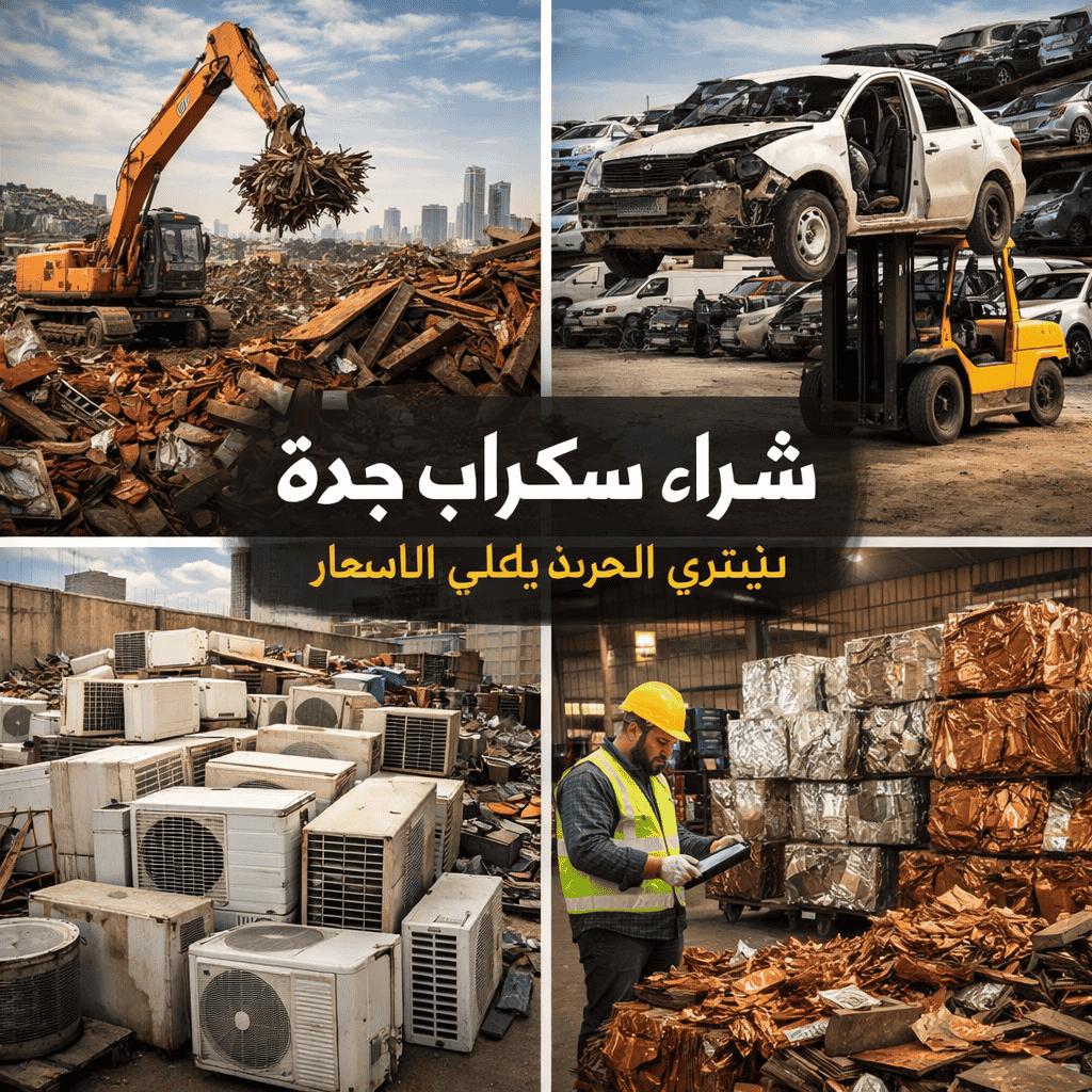 نشتري الحديد والنحاس | شراء سكراب جده بعائد مادي ممتاز