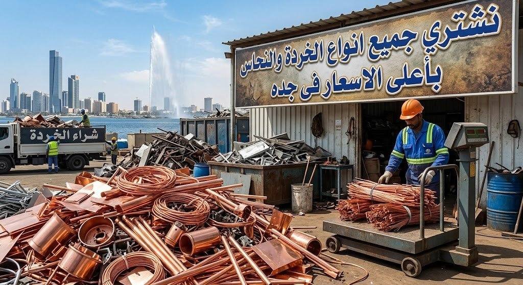 نشتري جميع انواع الخردة والنحاس باعلى الاسعار فى جده