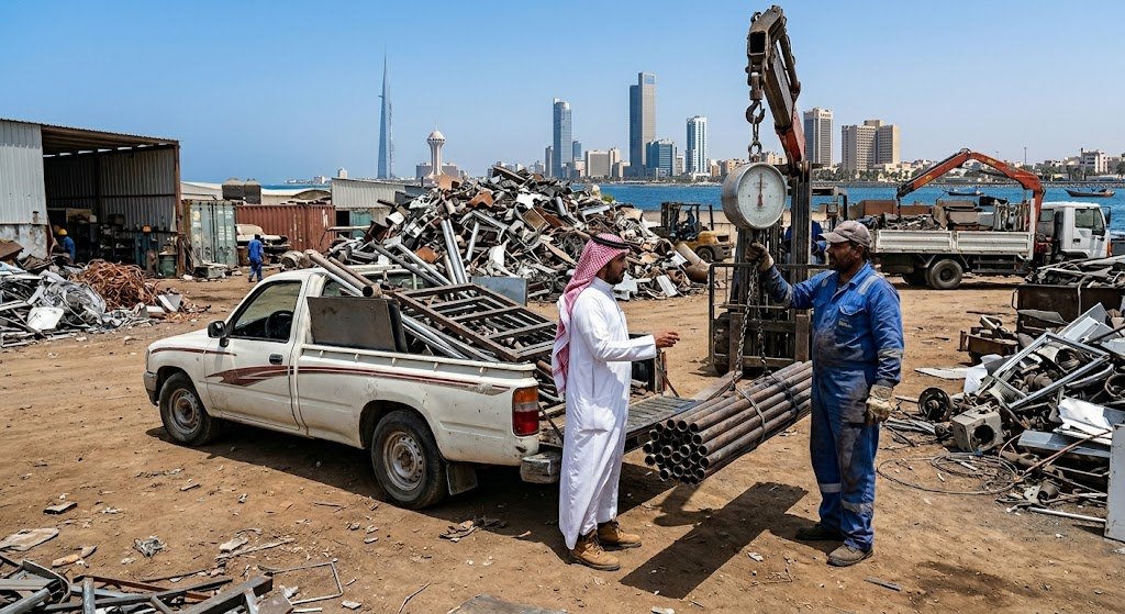 أفضل محلات وشركات يشترون سكراب حي الصفا بجدة بأعلى الأسعار للحديد والمعادن