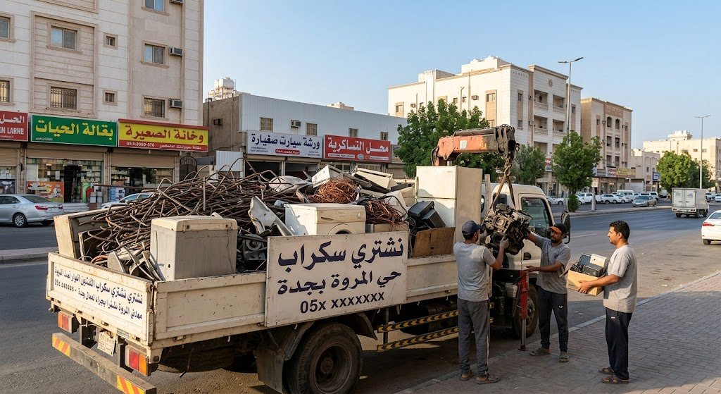 نشتري سكراب حي المروة بجدة - خدمات شراء خردة ومعادن