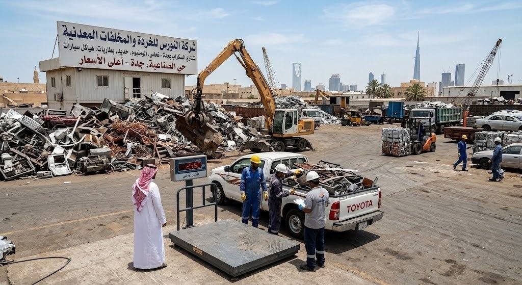 أفضل شركة شراء سكراب بجدة | نشتري جميع الخردة والمعادن بأعلى الأسعار